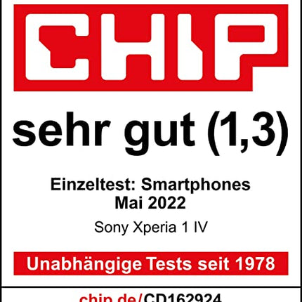 Sony Xperia 1 IV (5G nutitelefon, 6,5-tolline, 4K HDR 120 Hz OLED-ekraan, kolmekordne kaamera optilise suumiga (ZEISS T*), 3,5 mm heli, kahekordne SIM-kaart) 24+6-kuuline garantii [Amazoni eksklusiivne] valge, XQCT54C0W.YD
