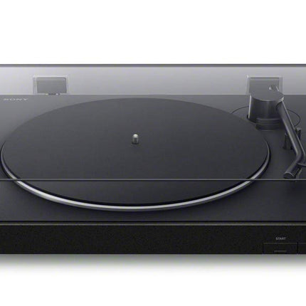 Sony PS-LX310BT Bluetooth plaadimängija (phono eelvõimendi, automaatse esitamise funktsioon, alumiiniumist alus) must