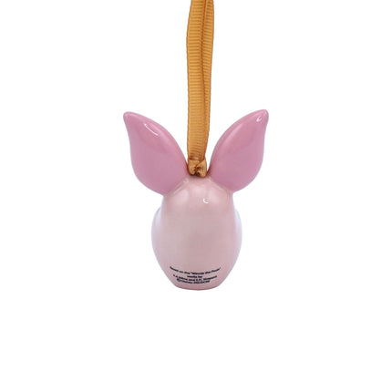 Disney Winnie the Pooh Hanging Tree Decoration – Piglet – 7.4 cm x 4.8 cm x 5.7 cm – Ornament – ​​Disney Christmas Tree Decoration – Disney Gifts for Adults