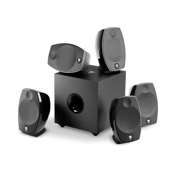 Focal SIBEVO5.1 kodukino kõlarikomplekt, 200 W, must