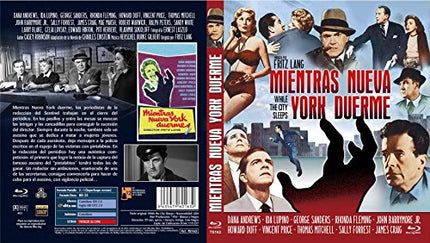 While The City Sleeps Mientras Nueva York Duerme Blu-ray (No German language) (No German subtitles)