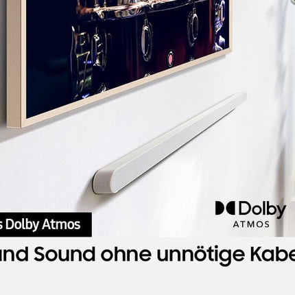 Samsung HW-S811GD 3.1-kanaliga üliõhuke heliriba teleritele, üliõhukese disainiga Bluetooth-kõlar, Q-Symphony, juhtmevaba Dolby Atmos / DTS:X [2024]