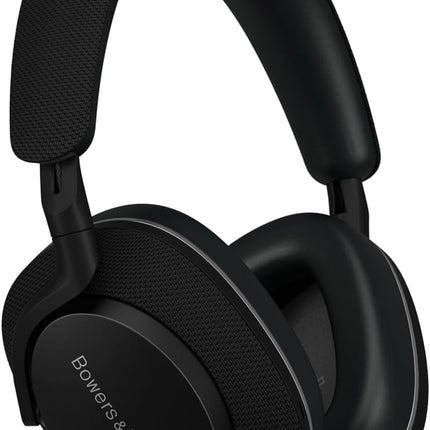 Bowers &amp; Wilkins PX7 S2e kõrvapealsed juhtmevabad mürasummutavad kõrvaklapid Qualcomm aptX™ adaptiivse ja kiire laadimisega, 30 tundi taasesitust, kuus sisseehitatud mikrofoni, antratsiitmust