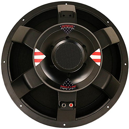 Earthquake Sound PRO-X18-8 18" 8-oomine professionaalne subwoofer must