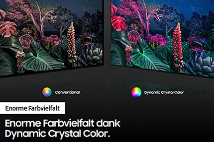 Samsung Crystal UHD 4K teler 55-tolline (GU55AU8079UXZG), HDR, AirSlim, dünaamiline Crystal Color [2021]