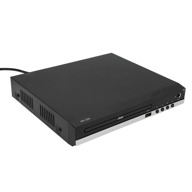 HD DVD-mängija HDMI, 1080P USB CD-DVD-mängija telerile koos kaugjuhtimispuldi, HDMI ja RCA-kaabliga, toetab USB-sisendit, plaadimängijat, kodukinot, DVD-taasesitust