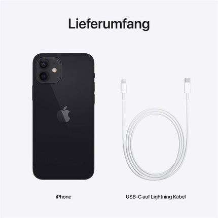 Apple iPhone 12, 64GB, must - (renoveeritud)
