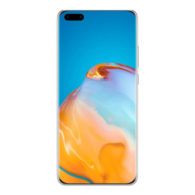 Huawei P40 Pro (5G) ELS-NX9 Dual/Hybrid-SIM 256 GB (GSM | mitte CDMA) tehase lukustamata nutitelefon (Silver Frost) – rahvusvaheline versioon
