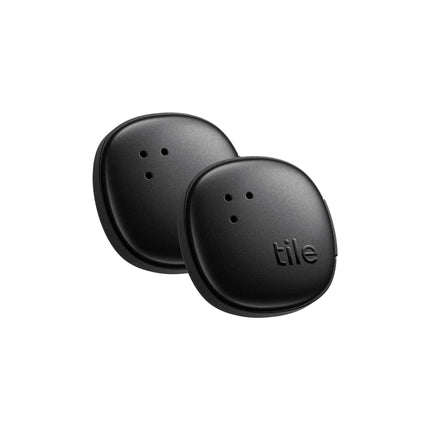 Tile by Life360 Sticker (2024) - Small Bluetooth Tracker, Remote Finder, and Item Locator for Bikes, Glasses, and More. iOS &amp; Android Compatible. Phone Finder. 2-Pack (Black)