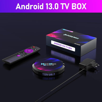 Sofobod H96MAX nutiteleri karp Android 9.0 4GB RAM 32GB ROM, H.265 dekodeerimine, HDIM 2.0, HD 4K 3D, USB 3.0, kahekordne WiFi 2.4G/5G BT4.0 teleri karp (ühekordne)