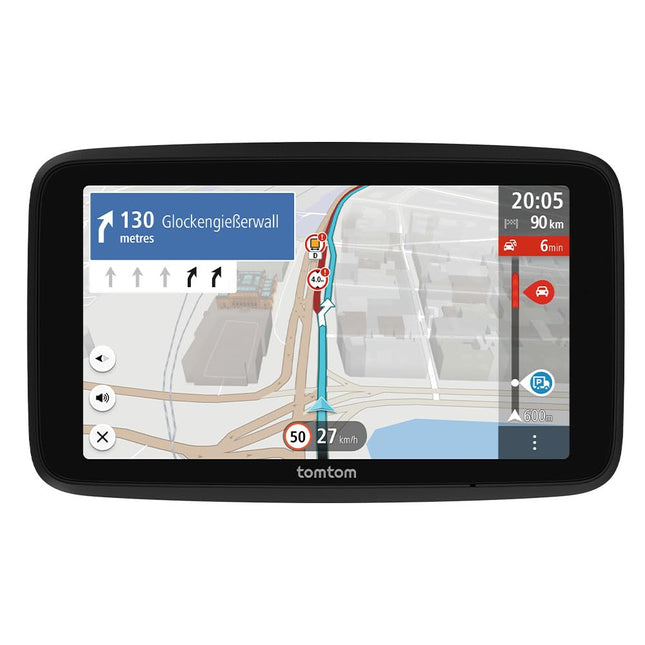 TomTom Truck Sat Nav GO Professional 2. põlvkond (6-tolline mahtuvuslik puutetundlik ekraan Euroopa kaartide ja reaalajas liiklusteabega, spetsiaalselt veoautodele, kaubikutele, bussidele ja suurtele sõidukitele)