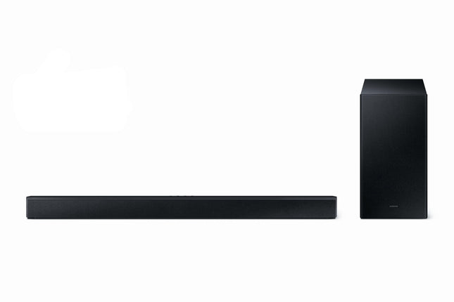 Samsung HW-C440G 2.1-kanaliga C-heliriba subwooferiga, 3 integreeritud kõlarit, öörežiim (SSE), mängurežiim, 300 W, DTS Virtual:X, kaasas üks kaugjuhtimispult [2023]