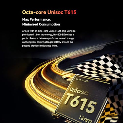 Blackview BV4800 SE välistingimustes kasutatav mobiiltelefon, 5100mAh, 12GB+64GB/2TB (2025), lepinguta nutitelefon, 6.56" 90Hz, IP69K veekindel, ehitusplatsi telefon, 16MP+8MP/kaks 4G/OTG/GPS/NFC (roheline)