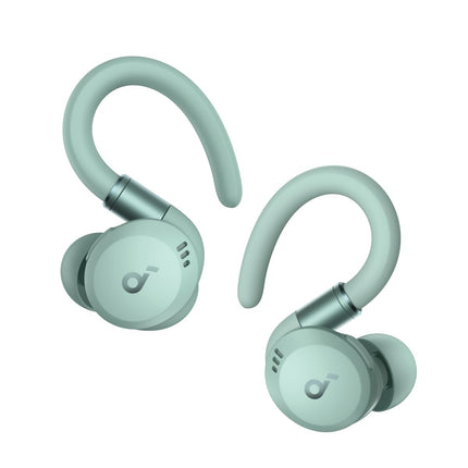 Soundcore by Anker Sport X20, juhtmevabad treeningkõrvaklapid, pööratavad ja pikendatavad kõrvakonksud, mürasummutus, sügav bass, IP68 veekindel, higikindel, tolmukindel, 48-tunnine mänguaeg, spordikõrvaklapid