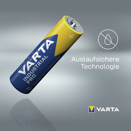 VARTA AA patareid, 40 tk, Industrial Pro, leelispatarei, 1,5 V, hulgipakk, valmistatud Saksamaal [ainult Amazonis]