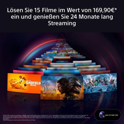 Sony BRAVIA 5 XR Mini-LED 85-inch TV (K85XR55), AI XR Processor, Acoustic Multi-Audio, Dolby Vision/Atmos, IMAX Enhanced, Google TV (2025), Google Cast, Apple AirPlay 2, Game Menu, Smart TV