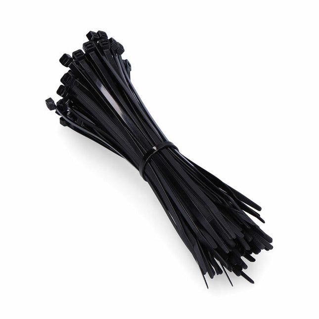 Fischer cable ties UBN 4.8 x 430 - High-quality cable connectors for easy bundling of cables and pipes, black - 100 pieces - Item No. 69370