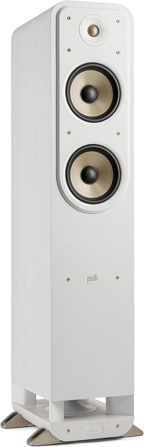 Polk Audio Signature Elite ES55 high-resolution HiFi floorstanding speaker for home theater, Hi-Res Certified, compatible with Dolby Atmos and DTS:X (piece)
