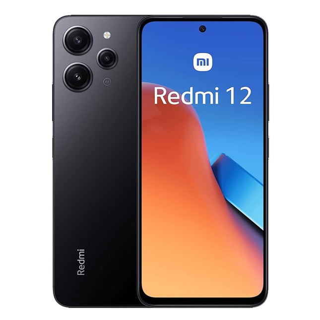 Xiaomi Redmi 12 4GB RAM 128GB Kesköö Must