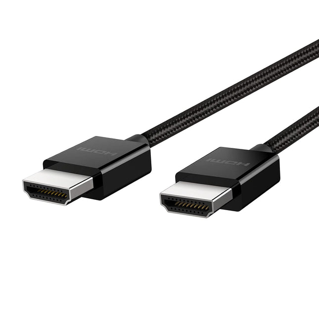 Belkin Ultra HD kiire HDMI-kaabel (2018, 2 m 4K HDMI-kaabel, toetab 4K/120 Hz ja 8K/60 Hz, Dolby Vision/HDR 10-ga ühilduv, 48 Gbps)
