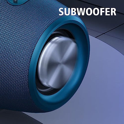 ZEALOT Bluetooth kõlar, kaasaskantav Bluetooth karp, 60W, BassUp tehnoloogia, stereo helitugevus, ekvalaiser, IPX5 veekindlus, 14 400 mAh, õuekõlar TF-kaardi/USB/AUX-iga