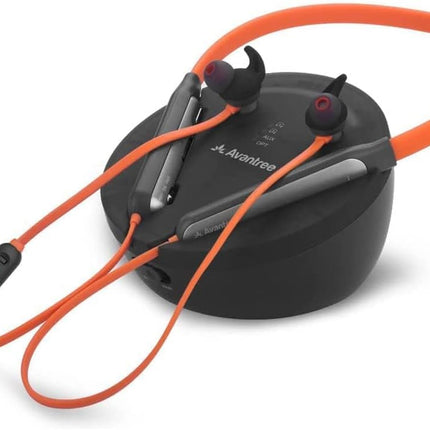 Avantree Medley Clear – juhtmevabad kõrvaklapid teleri jaoks selge dialoogi, suurendatud helitugevuse, heliriba edastusvõimaluse, 20-tunnise kaelavõruga kõrvaklappide, Bluetooth-saatja ja laadimisjaamaga.