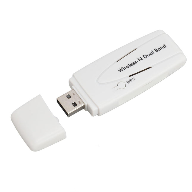 Kahesageduslik WiFi-adapter, 300Mbps WiFi-adapter Ralink RT3572 kiibistikuga USB WiFi-adapterile 2.4G 5.8G kahesageduslik
