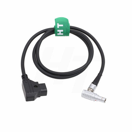 HangTon D-Tap P-Tap - 0B 2-pin isaspistik täisnurga toitekaabel Teradek Bolt Bondile, Transvideo SmallHD 703 monitorile, Zacuto pildiotsijale, Z CAM E2 F6 S6 kaamerale ja elektroonilisele pildiotsijale (täisnurk, 30 cm)