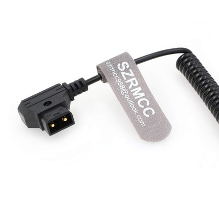 SZRMCC D-tüüpi pistik täisnurga all ühendamiseks DC 5,5 x 2,1 mm lukustusega 12 V toitekaabel videoseadmetele Pix-E5 Pix-E5H Pix-E7 monitor