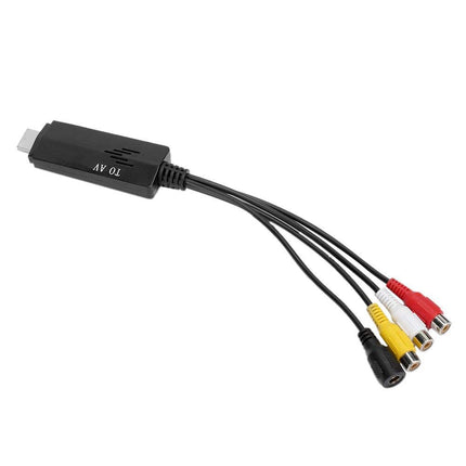 Bewinner1 HDMI-AV-muundur, komposiitvideomuundur RCA-kaablite ja telerite/VHS-i/VCR-i/DVD-salvestite vahel, mees-naismuundur CVBS-i komposiit-RCA-video jaoks