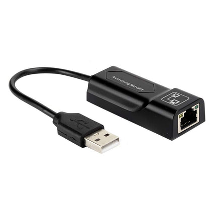 Dpofirs Etherneti-RJ45 adapter, 100 Mbps kiire USB 2.0-RJ45 konversioonikaabel, universaalne lairiba muundur sülearvutitele ja lauaarvutitele