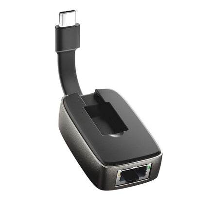 Cable Matters' Foldable USB C Ethernet Adapter, Portable USB C LAN Adapter, USB-C to LAN Adapter with 10/100/1000 Mbps Ethernet Network - Thunderbolt 4/3, USB4 Compatible