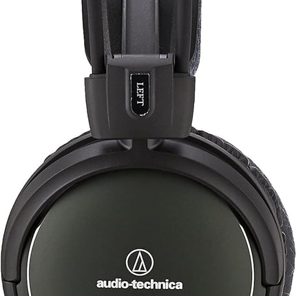 Audio-Technica A990Z suletud Hi-Fi kõrvaklapid, tumerohelised metallikvärvid