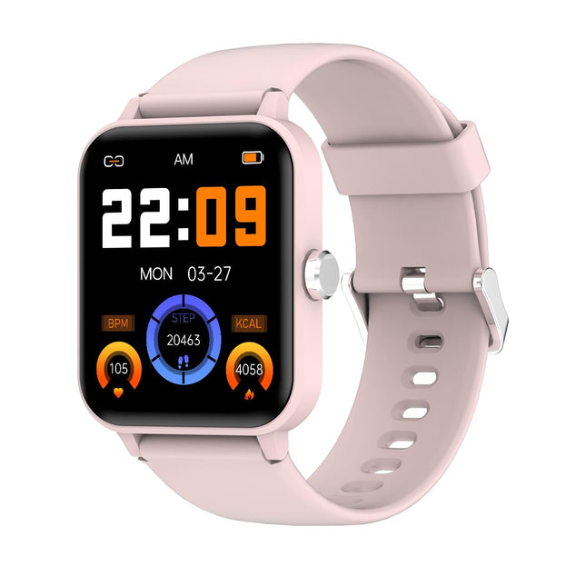 Blackview R30 - Smartwatch Fitness Watch - 1.83-inch Display - +100 Training Modes - Notifications &amp; Call Management - 7-Day Battery Life - Pink