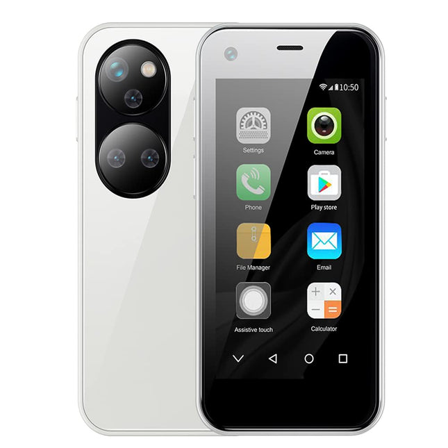 Hipipooo Mini 3G lukustamata telefon 2,5-tolline Android 6.0 nutitelefon 1 GB RAM 8 GB ROM Dual SIM 1580mAh 0,3 MP + 5 MP kaameraga lastetelefon