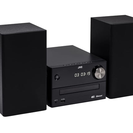 JVC UX-C25DAB - Micro HiFi system with CD, USB, Bluetooth, DAB+, FM RDS, Line-In and IR remote control, Black