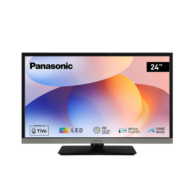 Panasonic TB-24S40AEZ, S40 seeria 24-tolline HD LED-nutiteler, 2024, TiVo, Google'i ja Alexa hääljuhtimine, mängurežiim, meediapleier, HDR, HDMI, WiFi erakordse visuaalse kogemuse saamiseks.