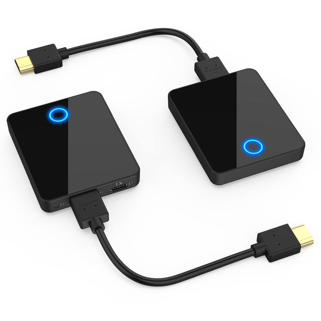 PAKITE juhtmevaba HDMI saatja ja vastuvõtja, 1080P Full HD, 2.4/5G kahesageduslik WiFi, ühenda ja mängi, 1TX kuni 4RX, 30 meetri ulatus, voogedastusvideo arvutist/PS4-st/sülearvutist telerisse/projektorisse/monitori