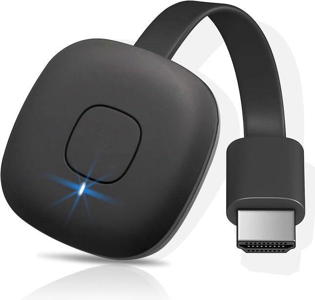 OBEST juhtmevaba HDMI-adapter voogedastuseks, 5G HD HDMI WiFi-ekraaniadapter, 4K juhtmevaba ekraanivastuvõtja, mobiiltelefonidele, tahvelarvutitele, Macidele, Samsungile, LG-le, HTC-le, arvutitele, toetab Miracasti, Airplayd, DLNA-d