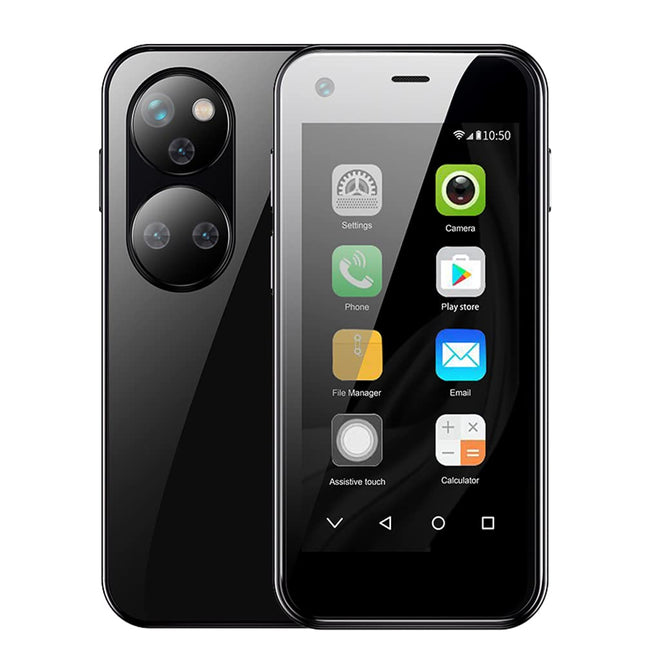 Hipipooo Mini 3G lukustamata telefon 2,5-tolline Android 6.0 nutitelefon 1 GB RAM 8 GB ROM Dual SIM 1580mAh 0,3 MP + 5 MP kaameraga lastetelefon