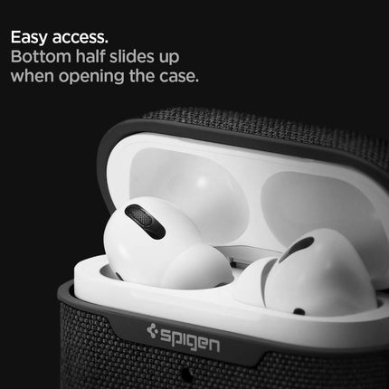 Spigen Urban Fit Apple Airpods Pro kõrvaklappidele mõeldud ümbris (2019) - must