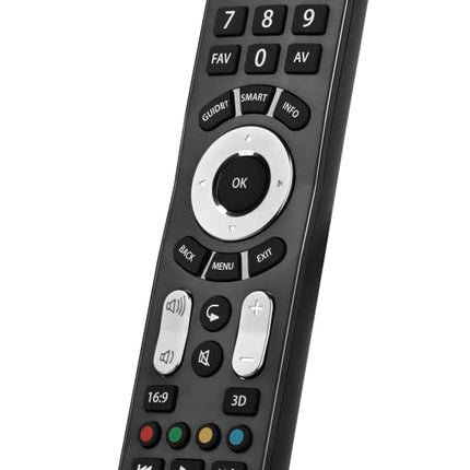 One For All Evolve 4 Universal Remote Control - Controls 4 devices (TV/Set Top Box/Blu-ray/Audio) - Guaranteed to work with all manufacturers - Optimized for Smart TV - URC7145
