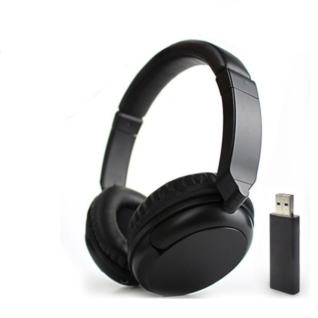 Deerbird® mugavad kõrglahutusega stereopeakomplektid, juhtmevabad FM 3,5 mm audio, multifunktsionaalsed TV-kõrvaklapid, 2,4 GHz saatja ja RCA-adapteriga