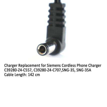 ENJOY-UNIQUE 6.5V 600mAh Power Supply Charger Adapter Compatible with Siemens Gigaset A165 A580 AL140 AS280 C380 CX470 E360 S440 SL370 SX440 Cordless Phone Replacement Original C39280-Z4-C557