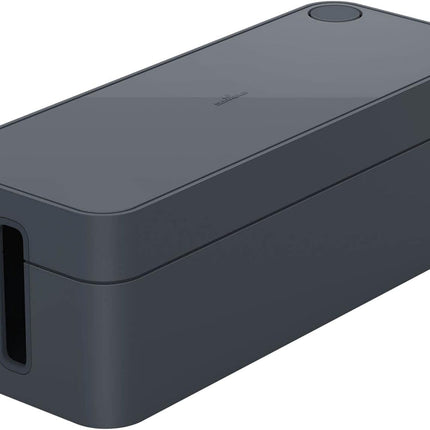 Vastupidav kaablikarp Cavoline Box L (5-suunalise pikendusjuhtme jaoks, kummist jalgadega, 406 x 139 x 156 mm (L x K x S)) grafiit, 503037