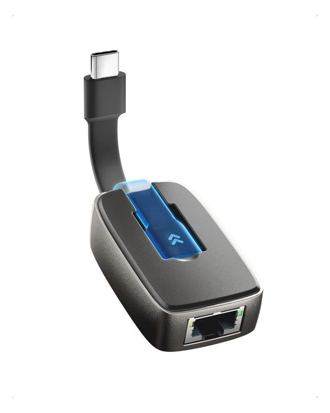 Cable Mattersi kokkupandav USB C Etherneti adapter, kaasaskantav USB C LAN-adapter, USB-C LAN-adapter 10/100/1000 Mbps Etherneti võrguga - Thunderbolt 4/3, USB4 ühilduv