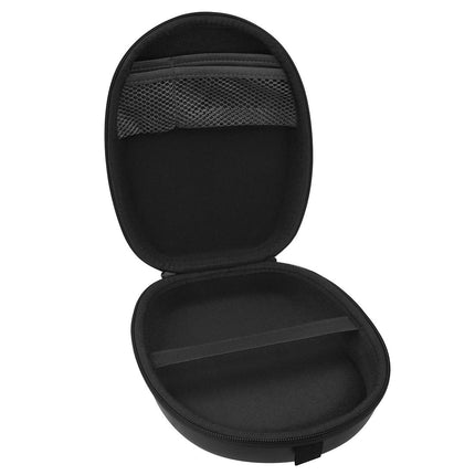 Geekria UltraShell Case for Foldable On-Ear Headphones, Replacement Hard Shell Travel Carrying Case with Cable Storage, Compatible with XO Vision IR620, AKG Y50BT, ATH-ESW9 (Black)