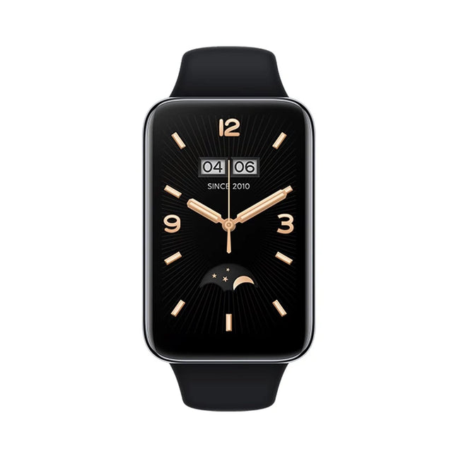 Xiaomi Band 7 Pro nutikell GPS-iga (globaalne versioon), tervise- ja fitness-aktiivsuse jälgija, kõrgresolutsiooniga AMOLED-ekraan, pulsisageduse ja õhurõhu jälgimine, 12-päevane aku tööiga, must