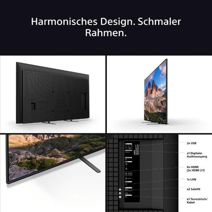 Sony BRAVIA 5 XR Mini-LED 85-inch TV (K85XR55), AI XR Processor, Acoustic Multi-Audio, Dolby Vision/Atmos, IMAX Enhanced, Google TV (2025), Google Cast, Apple AirPlay 2, Game Menu, Smart TV