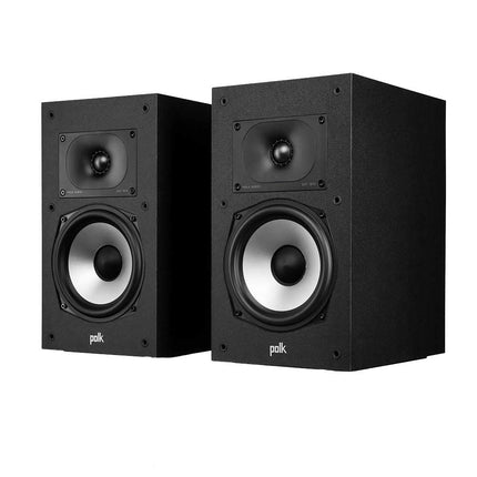 Polk Audio Monitor XT20 riiulikõlarid, stereokõlarid, ruumilise heli kõlarid, kõrglahutusega sertifitseeritud, Dolby Atmos ja DTS:X ühilduv, HiFi ja kodukino kõlarid (paar), must